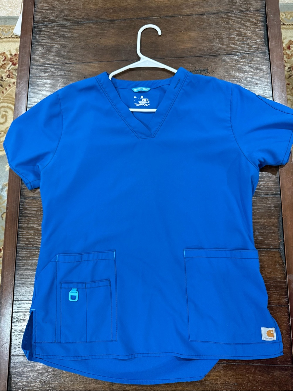 Carhartt Blue Force V-Neck Scrub Top